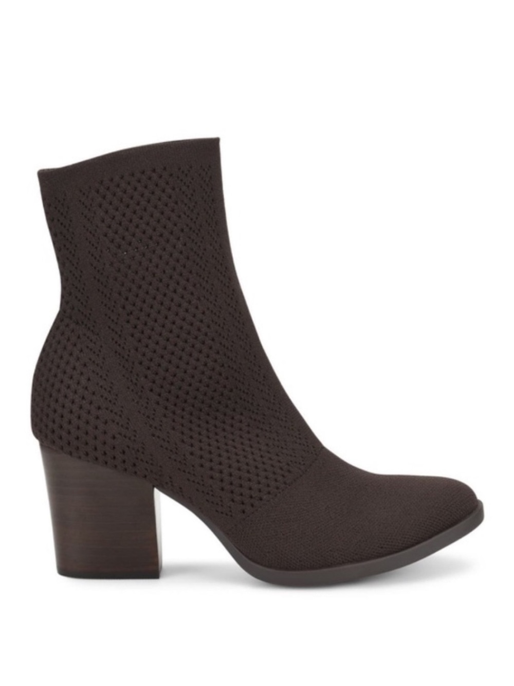 Born Black Fabric Ankle Bootie